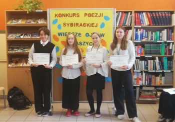 Wybraliśmy reprezentantów do VI Dolnośląskiego Konkursu Poezji Sybirackiej „Wiersze ojców naszych”!