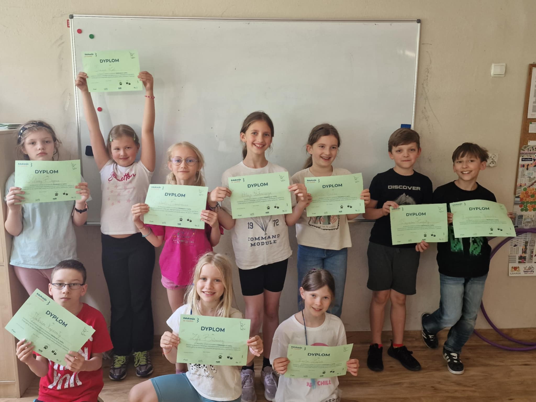 Wygrana w projekcie. Klasa 3a i 2a na podium.