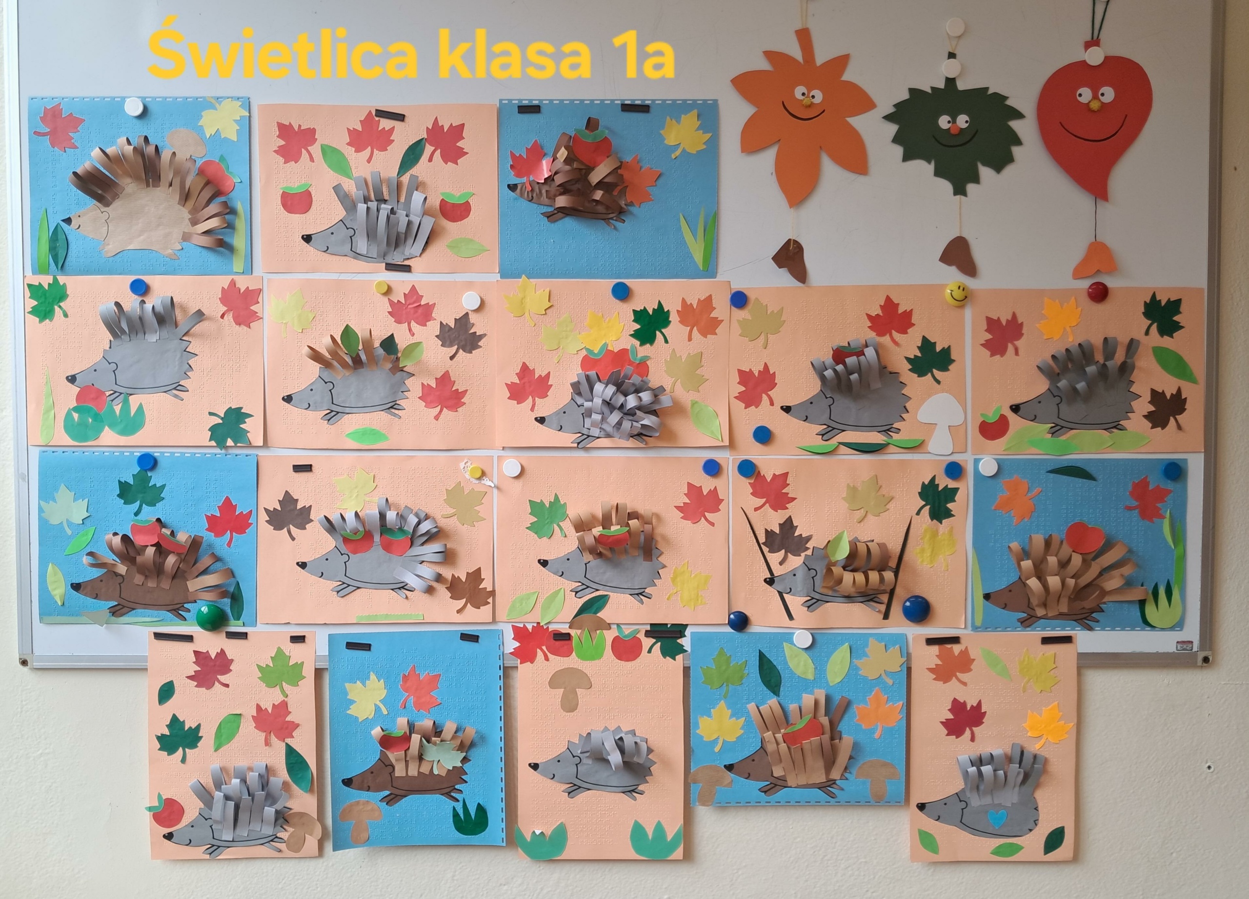 Zajęcia o jeżu w świetlicy