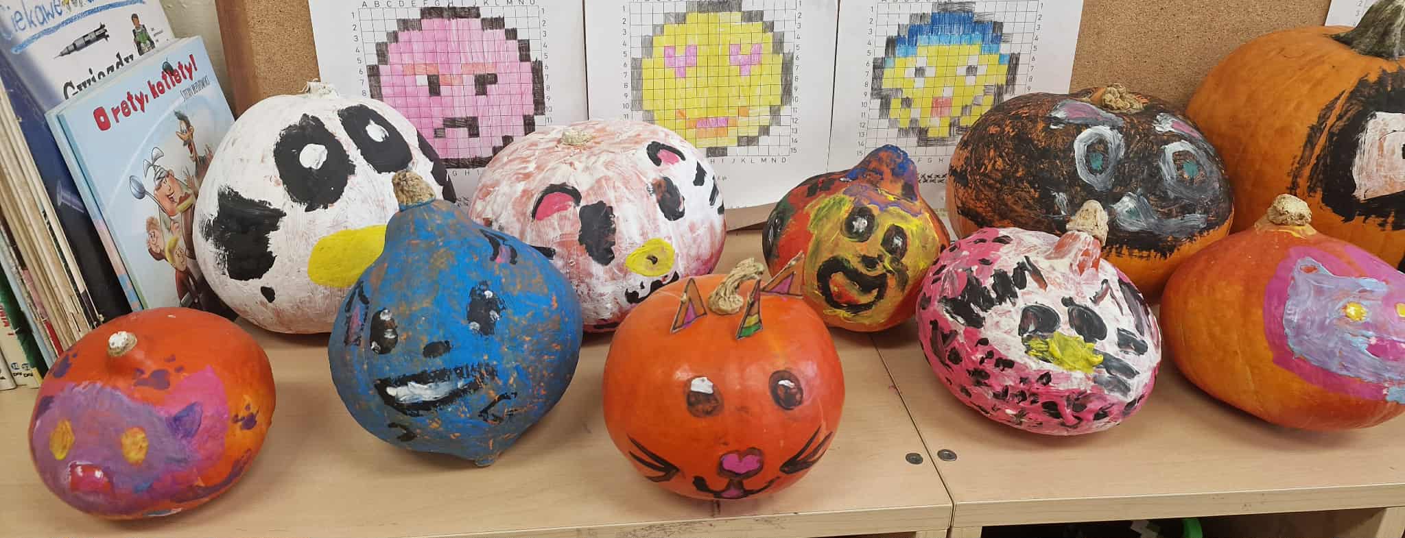 Dzień Dyni w klasie 1b – pełen radości i kreatywności!