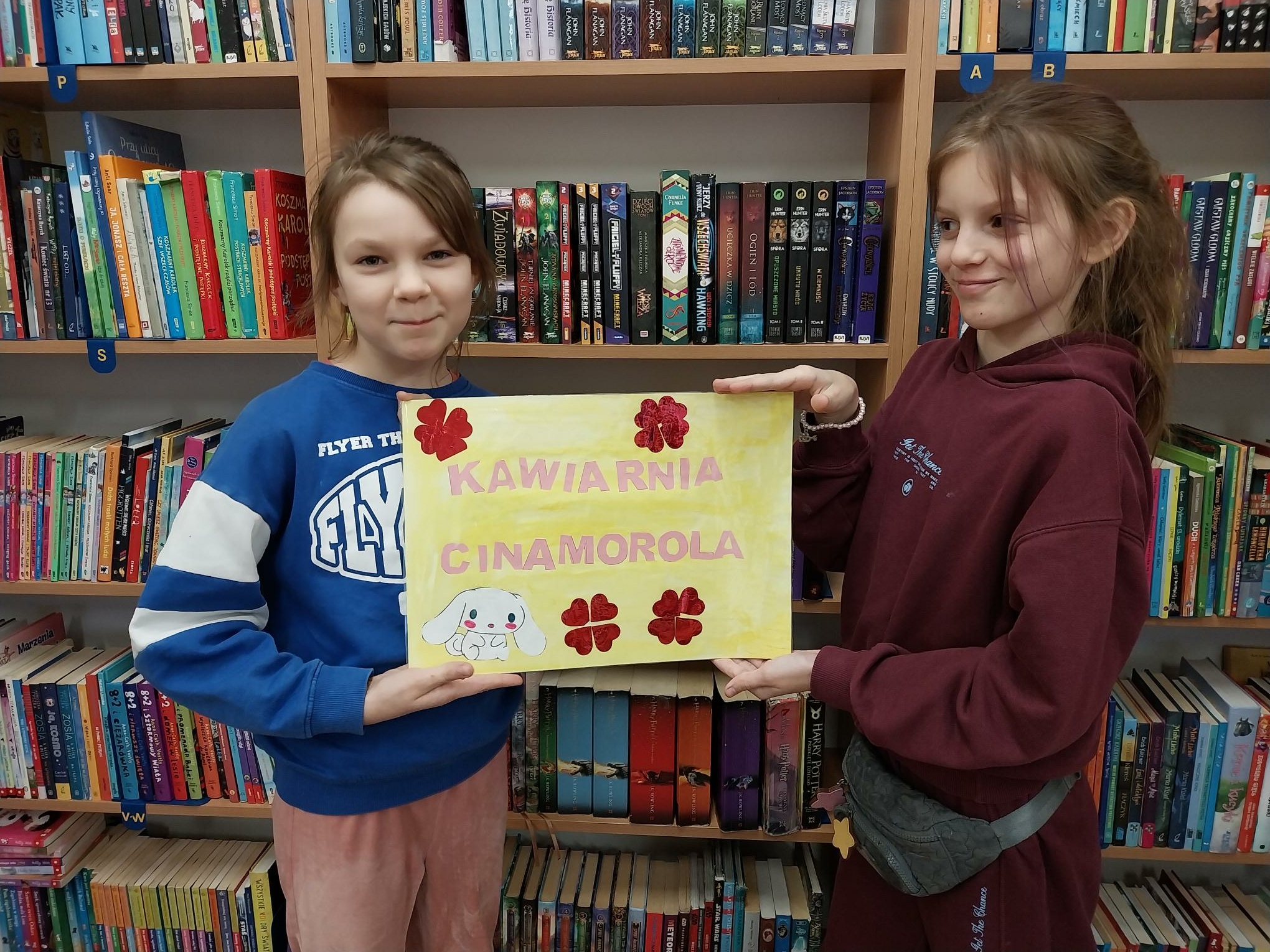 Kawiarenka Literacka w kl. 2b