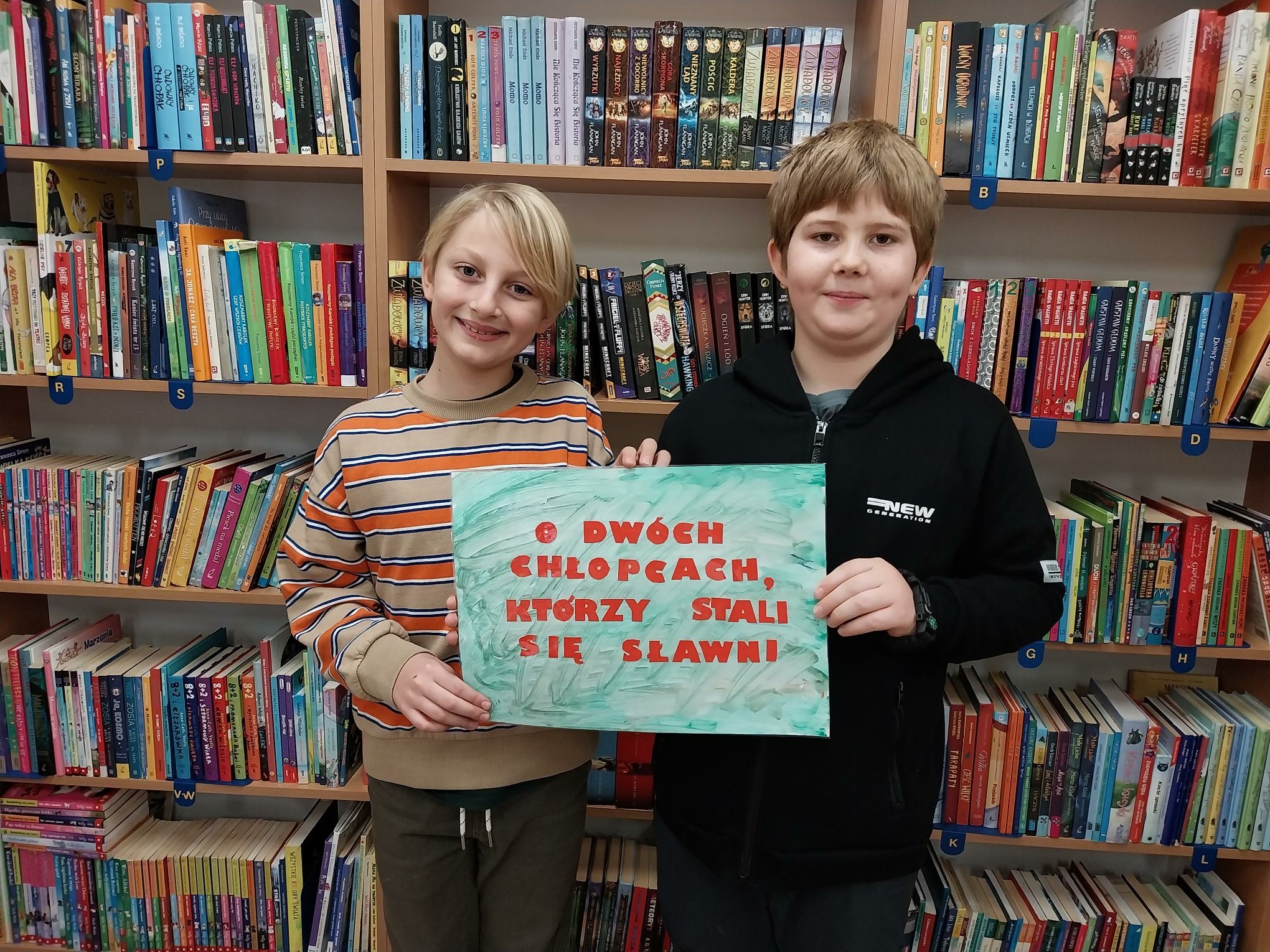 Kawiarenka Literacka w kl. 4c na sportowo