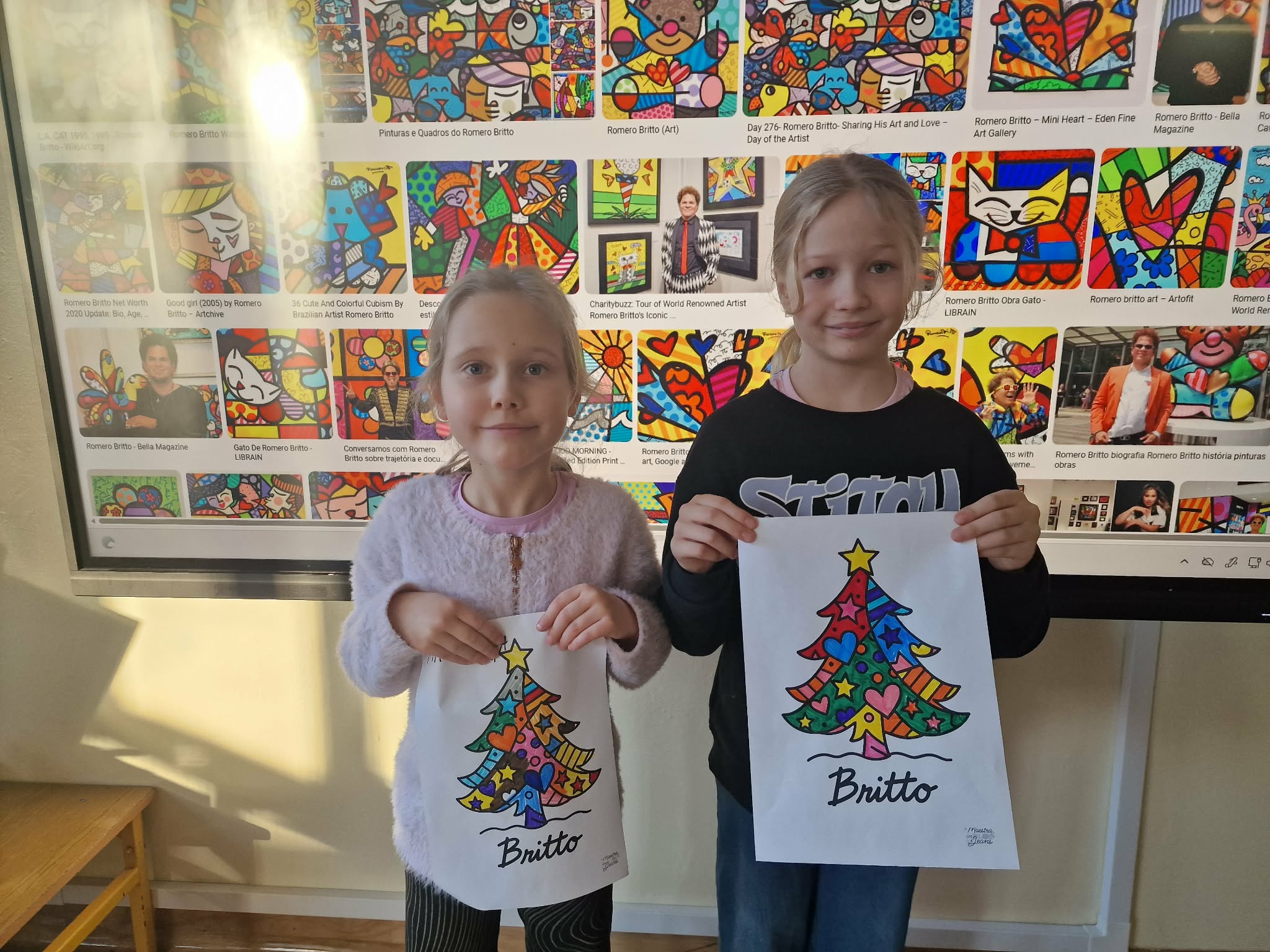 Choinka w stylu mistrzów sztuki!