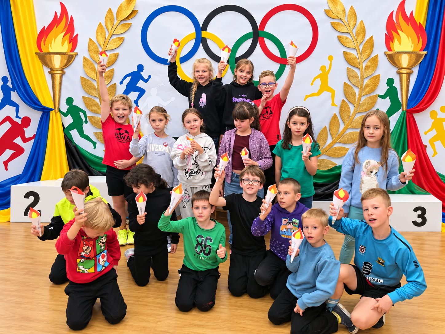 Klasa 2B na Olimpiadzie