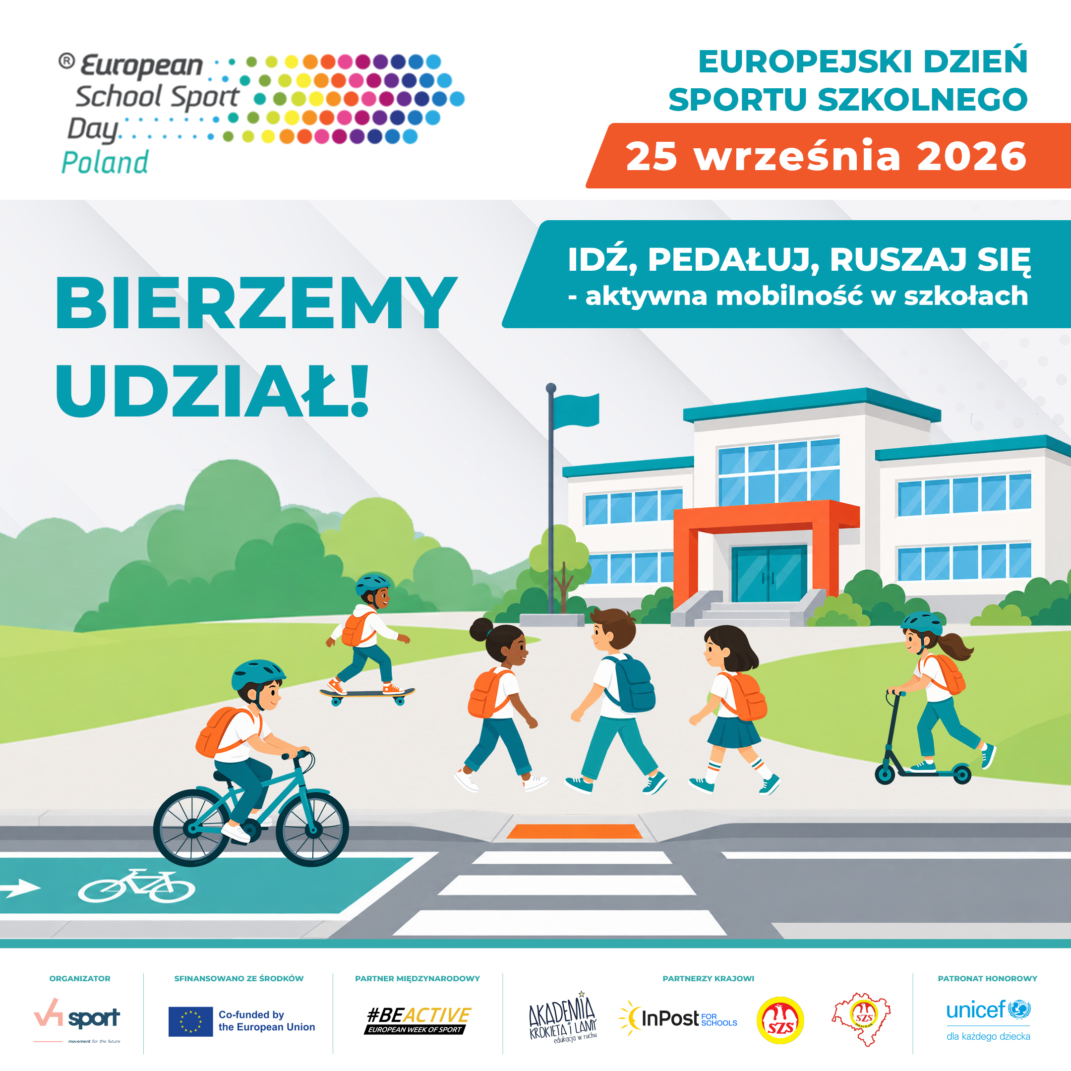 Europejski Dzień Sportu Szkolnego 2026 w klasach 1-4